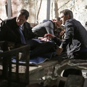 Still of Scott Foley, Guillermo Díaz, Joshua Malina, George Newbern and Katie Lowes in Scandal (2012)