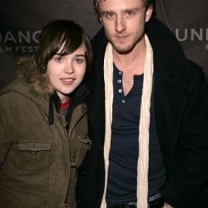 Ben Foster and Ellen Page at event of Alfa gauja 2006