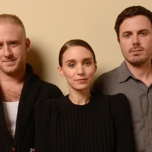 Casey Affleck, Ben Foster and Rooney Mara at event of Ain't Them Bodies Saints (2013)