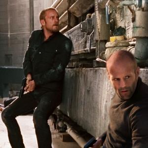 Still of Ben Foster and Jason Statham in Mechanikas (2011)