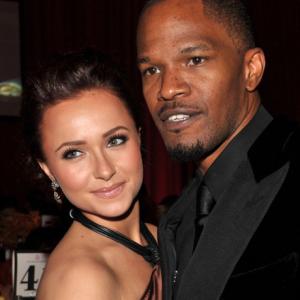 Jamie Foxx and Hayden Panettiere at event of The 82nd Annual Academy Awards 2010
