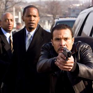 Still of Jamie Foxx, Michael Irby and Brian Distance in Law Abiding Citizen (2009)