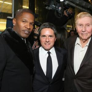 Jamie Foxx Brad Grey and Sumner Redstone at event of Dreamgirls 2006