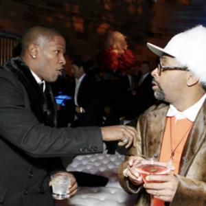 Spike Lee and Jamie Foxx at event of Dreamgirls 2006