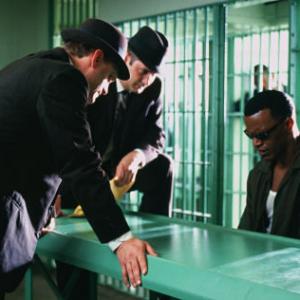 Ray Charles JAMIE FOXX is arrested for heroin possession in the musical biographical drama Ray