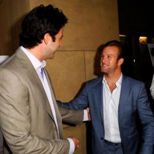 Scott Caan and Troy Garity at event of Mercy 2009