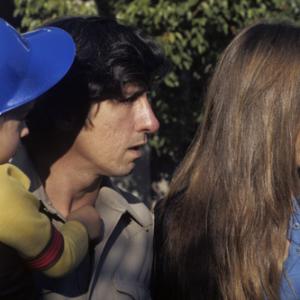 Jane Fonda with husband Tom Hayden and son Troy Garity