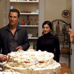 Still of Matthew McConaughey, Jennifer Garner, Daniel Sunjata and Noureen DeWulf in Ghosts of Girlfriends Past (2009)