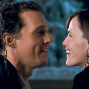 Still of Matthew McConaughey and Jennifer Garner in Ghosts of Girlfriends Past 2009