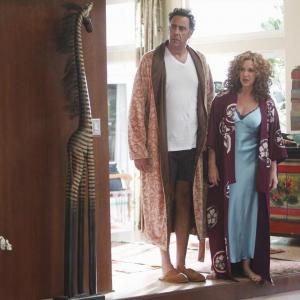 Still of Elizabeth Perkins and Brad Garrett in How to Live with Your Parents For the Rest of Your Life 2013