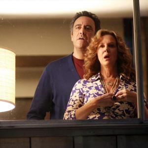 Still of Elizabeth Perkins and Brad Garrett in How to Live with Your Parents (For the Rest of Your Life) (2013)