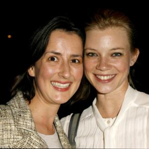 Anna Getty and Amy Smart
