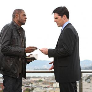 Still of Forest Whitaker and Thomas Gibson in Nusikalstami protai 2005
