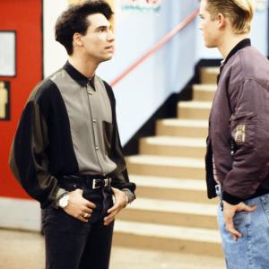 Still of Mark-Paul Gosselaar and Eddie Garcia in Saved by the Bell (1989)