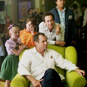 Brian Grazer, Dakota Fanning and Bo Welch in Dr. Seuss' The Cat in the Hat (2003)