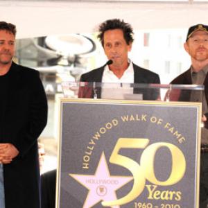 Russell Crowe, Ron Howard and Brian Grazer