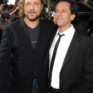 Russell Crowe and Brian Grazer at event of American Gangster 2007