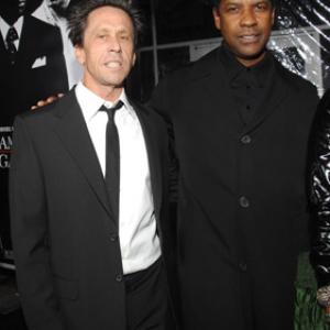 Denzel Washington and Brian Grazer at event of American Gangster (2007)