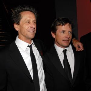 Michael J Fox and Brian Grazer
