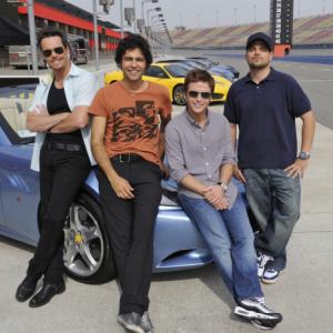 Still of Kevin Dillon, Adrian Grenier, Kevin Connolly and Jerry Ferrara in Entourage (2004)