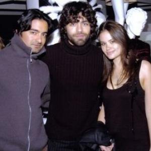 Victor M Medina, Adrian Grenier and Kristina Ratliff at the COOL vs CRUEL Fashion Design Contest Awards presented by The Humane Society of the United States and The Art Institutes