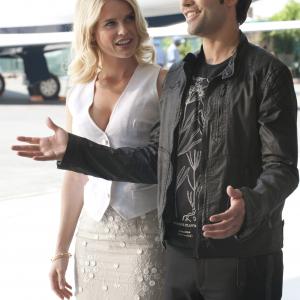 Still of Adrian Grenier and Alice Eve in Entourage 2004