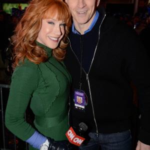 Kathy Griffin and Anderson Cooper at 