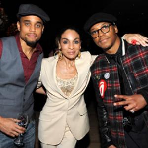 Jasmine Guy Michael Ealy and Lupe Fiasco at event of The People Speak 2009
