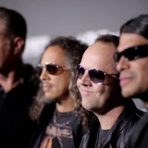 Kirk Hammett Lars Ulrich James Hetfield and Robert Trujillo at event of Call of Duty Black Ops 2010