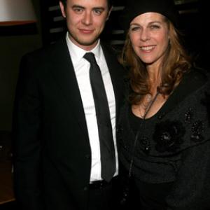Rita Wilson and Colin Hanks at event of Untraceable 2008