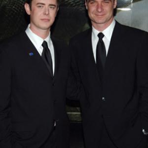 Liev Schreiber and Colin Hanks at event of King Kong (2005)