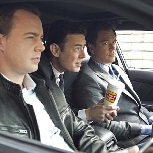 Still of Colin Hanks Sean Murray and Michael Weatherly in NCIS Naval Criminal Investigative Service 2003