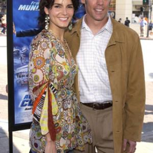 Angie Harmon and Jason Sehorn at event of Agent Cody Banks 2003