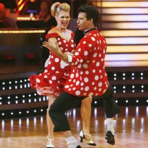 Still of Melissa Joan Hart and Mark Ballas in Dancing with the Stars (2005)