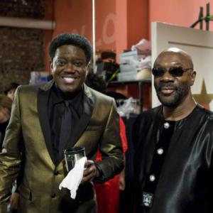 Still of Isaac Hayes and Bernie Mac in Soul Men 2008
