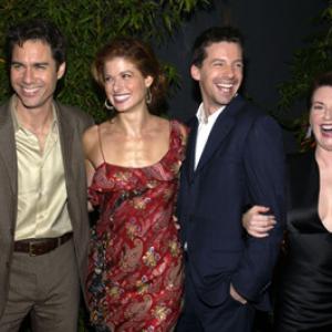 Sean Hayes Eric McCormack Debra Messing and Megan Mullally at event of Will amp Grace 1998