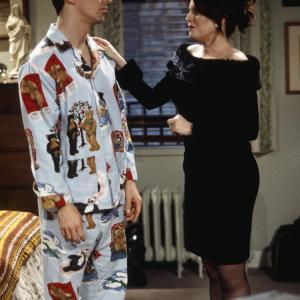 Still of Sean Hayes and Megan Mullally in Will amp Grace 1998
