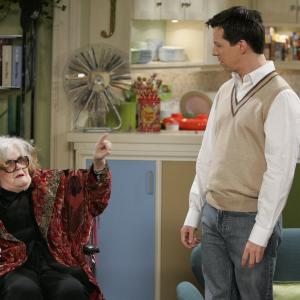 Sean Hayes and Eileen Brennan at event of Will & Grace (1998)