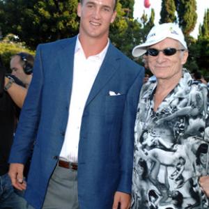 Hugh M Hefner and Peyton Manning at event of ESPY Awards 2005