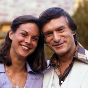 Hugh Hefner and daughter Christie c 1976
