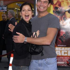 Jill Hennessy and Jerry OConnell at event of Kangaroo Jack 2003