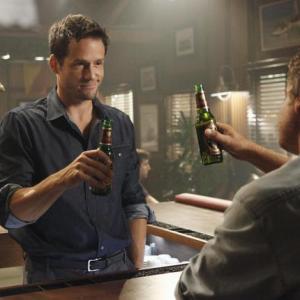 Still of Josh Hopkins and Brian Van Holt in Cougar Town 2009