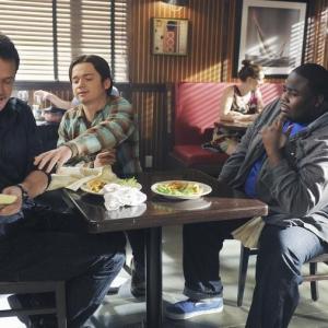 Still of Josh Hopkins and Lamarcus Tinker in Cougar Town (2009)