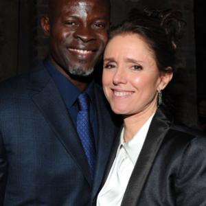 Djimon Hounsou and Julie Taymor at event of The Tempest 2010