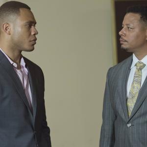 Still of Terrence Howard and Trai Byers in Empire 2015