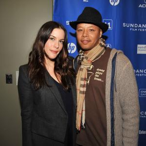 Liv Tyler and Terrence Howard at event of The Ledge 2011