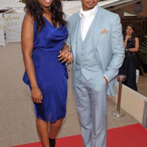 Actresssinger Jennifer Hudson and actor Terrence Howard attend the Winnie Cocktail Party held at the Martini Terraza during the 63rd Annual International Cannes Film Festival on May 16 2010 in Cannes France