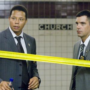 Still of Terrence Howard and Nicky Katt in The Brave One (2007)