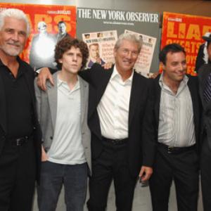 Richard Gere James Brolin Terrence Howard Jesse Eisenberg and Richard Shepard at event of The Hunting Party 2007