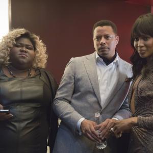 Still of Naomi Campbell Terrence Howard and Gabourey Sidibe in Empire 2015